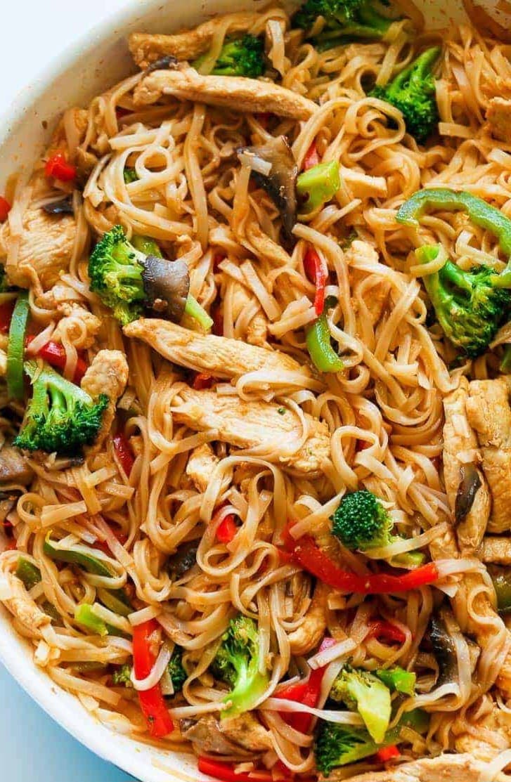 chicken noodles