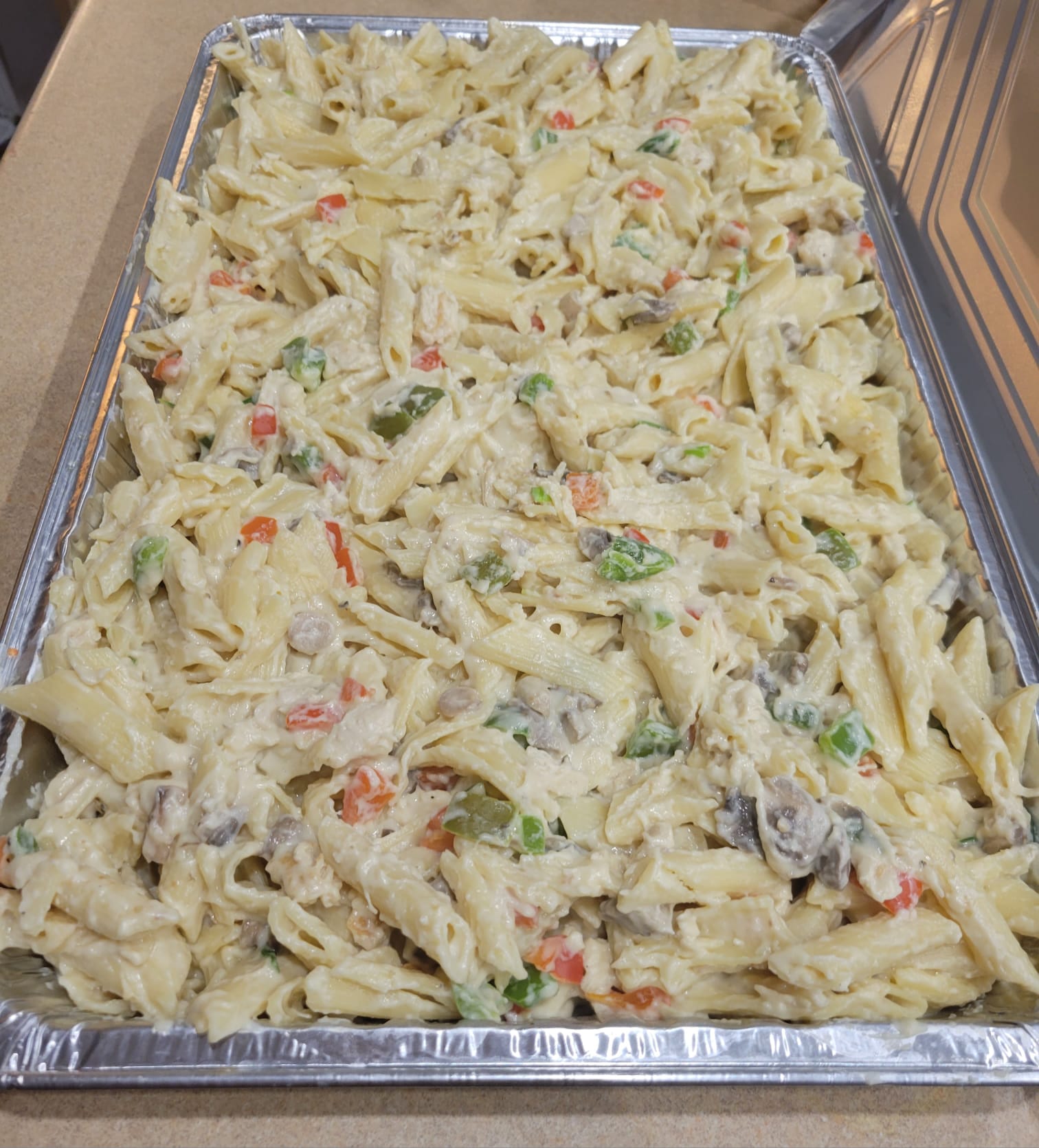 white sauce penne pasta